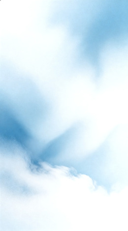 蓝天白云朦胧风景