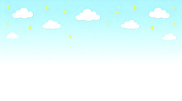 卡通天空云朵星星背景