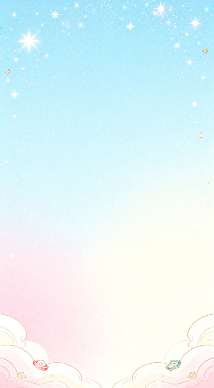 梦幻天空彩云背景图