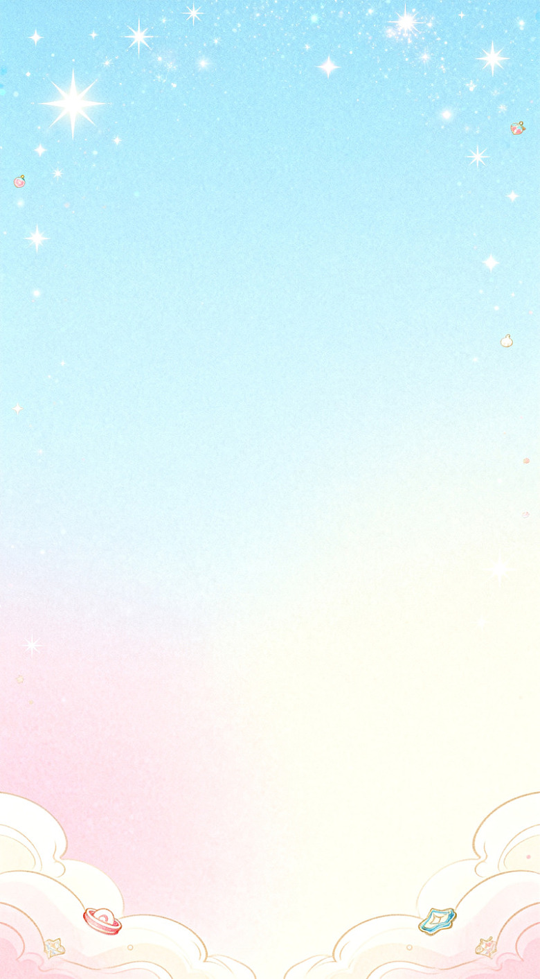 梦幻天空彩云背景图