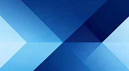蓝调几何图形设计背景