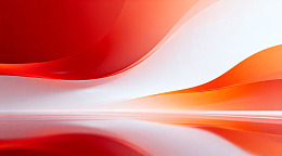 抽象红白色调流动艺术背景