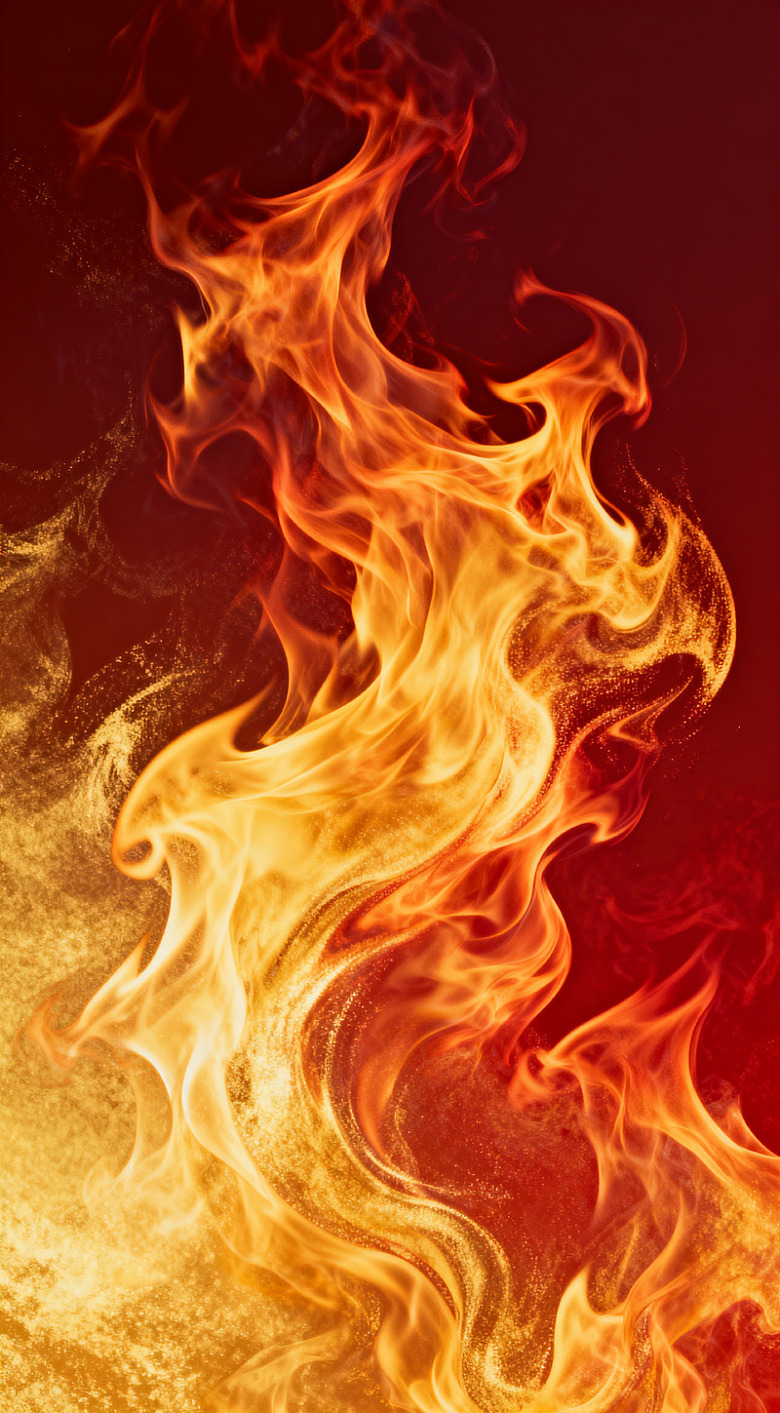 烈焰舞动火焰特效