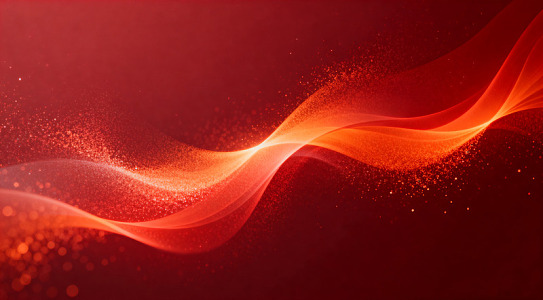 烈焰波纹抽象艺术背景