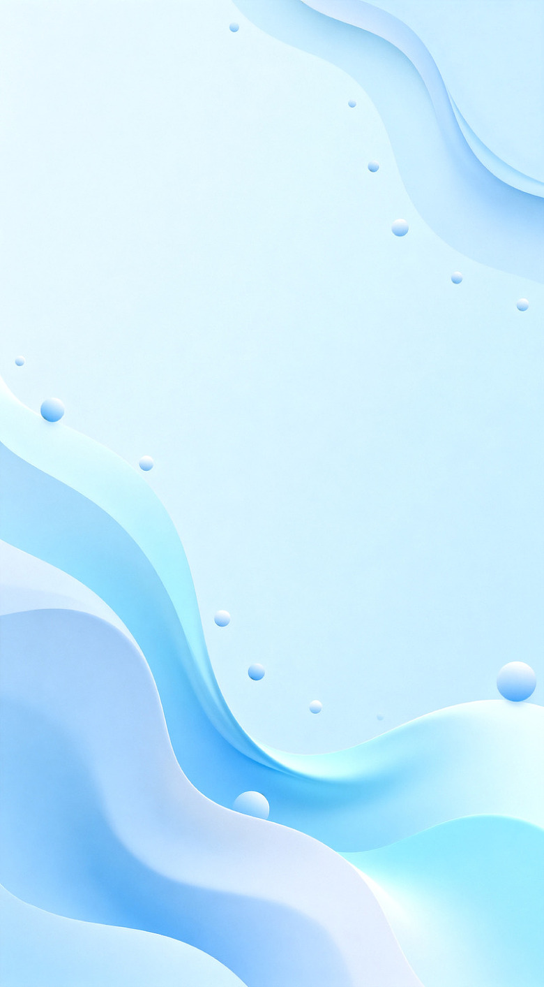 蓝色渐变流体艺术背景