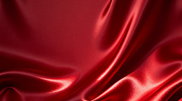 红色丝绸质感背景素材