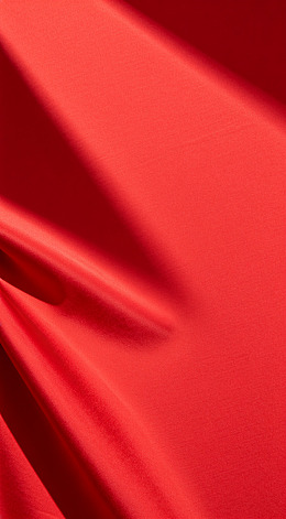 红色布料质感特写