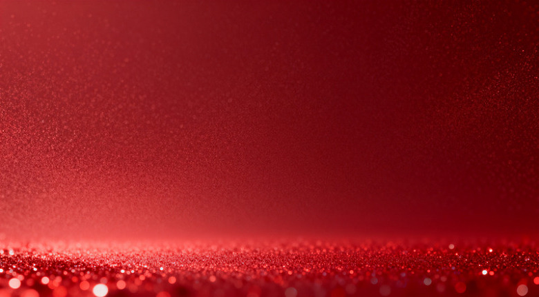 红色闪光背景梦幻视觉设计