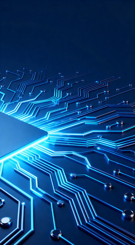 科技感电路板设计素材