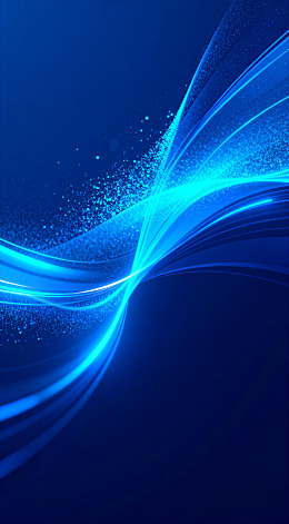 科技感光效蓝色背景图