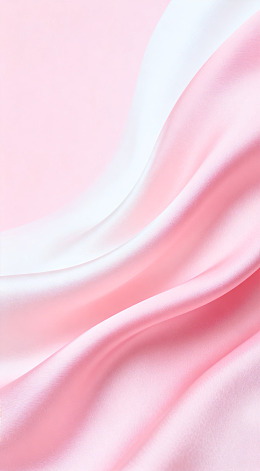 粉色丝绸布料特写