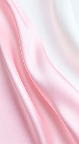 粉缎柔美布料特写