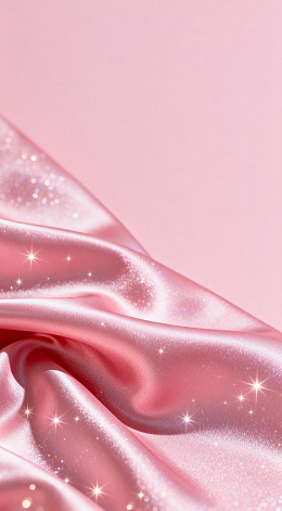 粉色丝绸闪耀背景设计素材