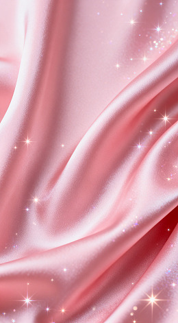 粉色丝绸星光背景