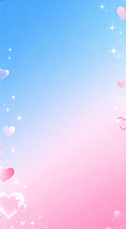 梦幻爱心星空壁纸