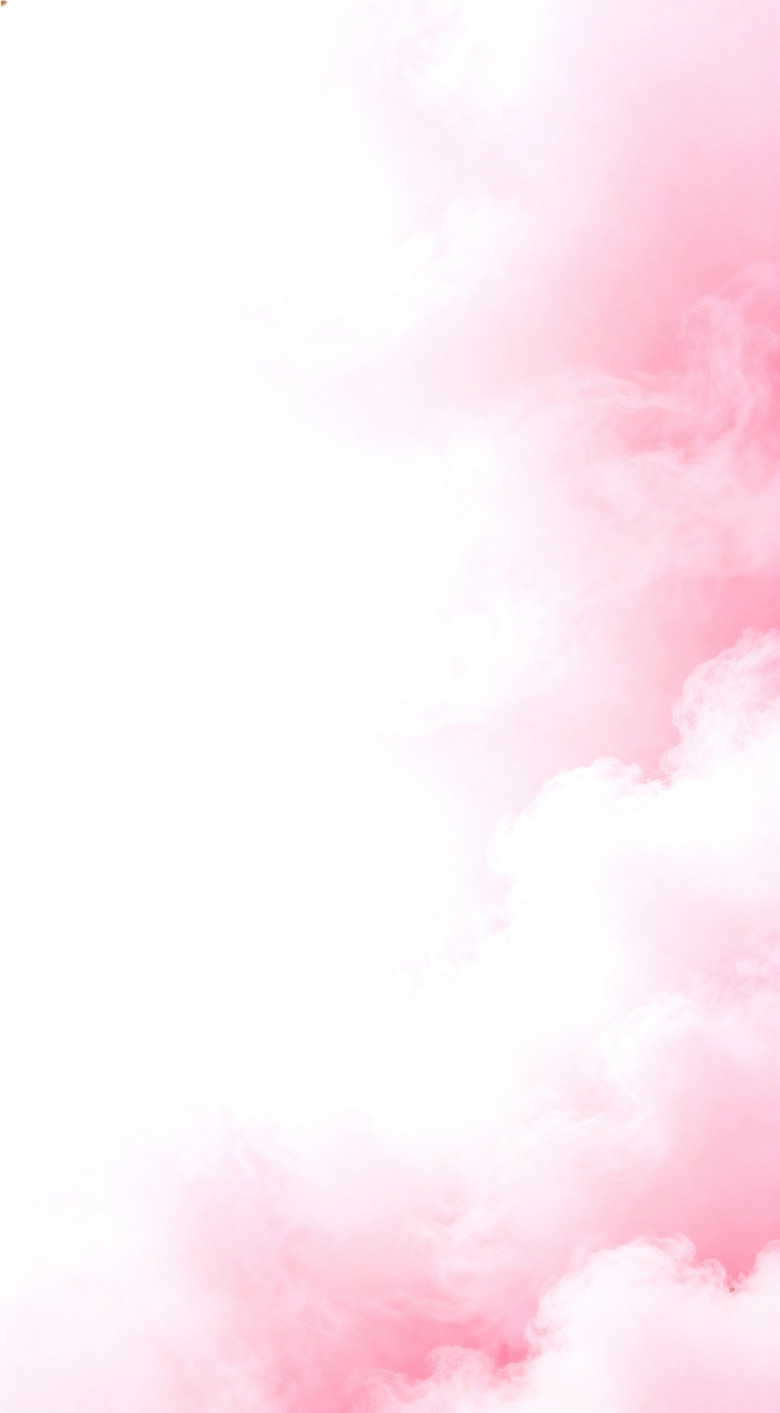 粉红云雾梦幻背景