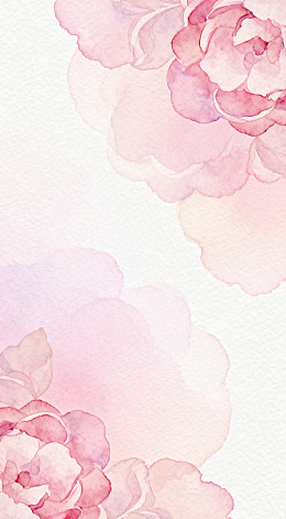 水彩花卉装饰画