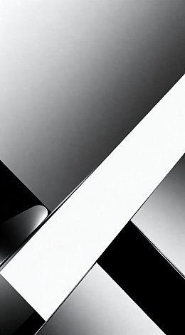 黑白抽象几何设计素材