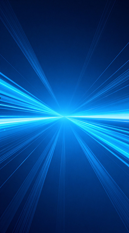 蓝色光束科技背景图