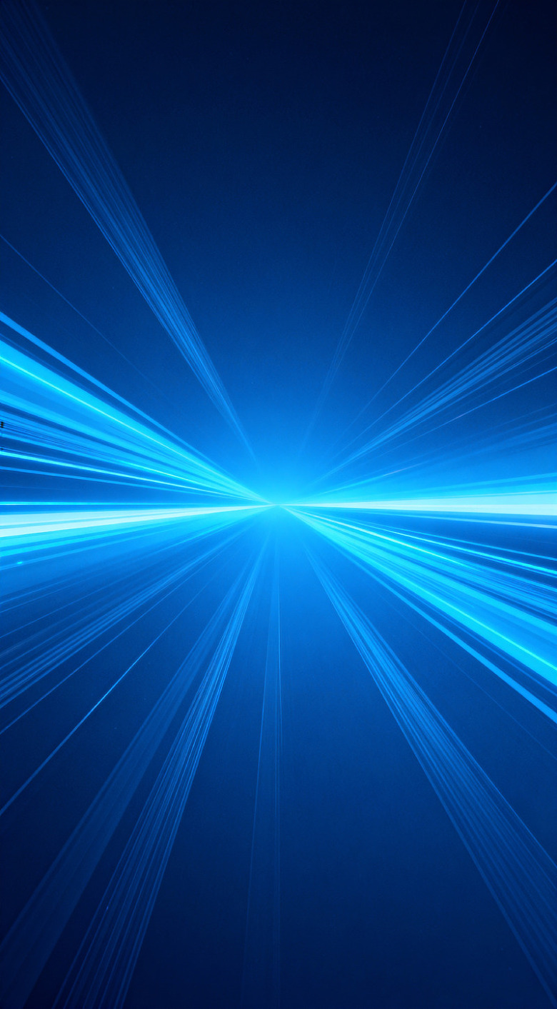 蓝色光束科技背景图
