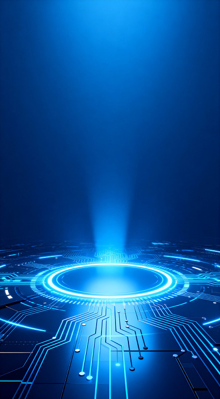 科技电路板光效背景