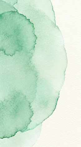 淡绿水彩背景装饰图案