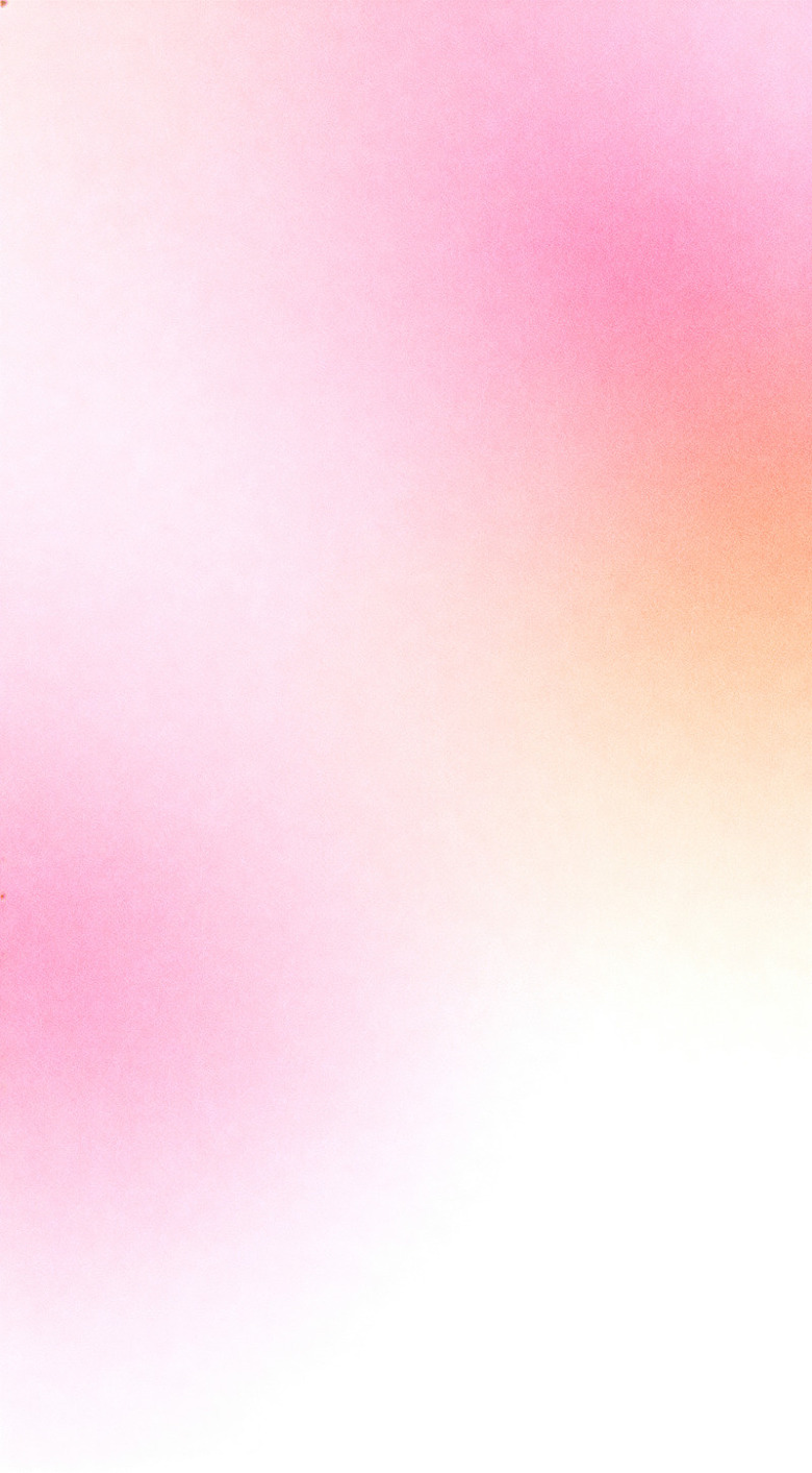 粉橙色渐变梦幻背景设计