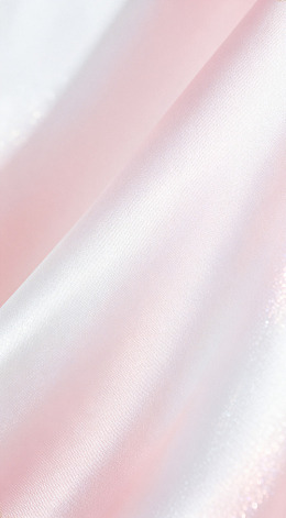 柔和粉色丝绸面料特写