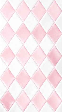 粉色格子布料图案壁纸