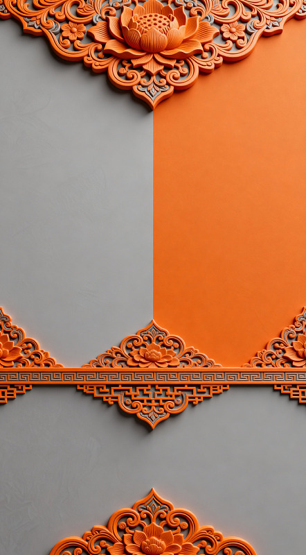 传统雕花装饰图案设计素材