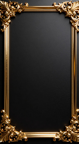 金色古典相框装饰画框