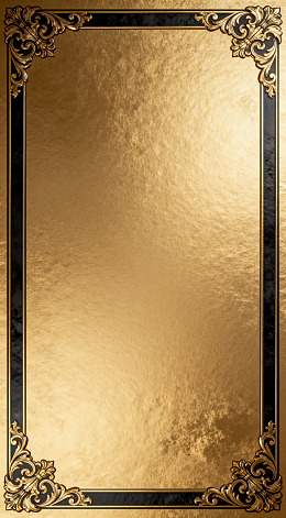 金色奢华边框装饰设计素材