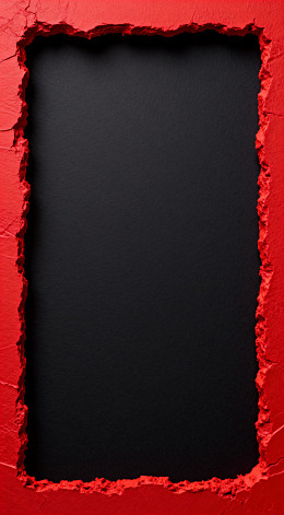 撕裂红黑对比背景设计