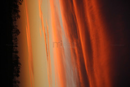 落日晚霞摄影图片