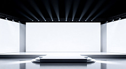 简约舞台灯光秀背景