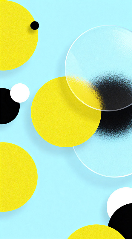 抽象圆点壁纸设计