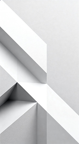 立体几何简约设计素材