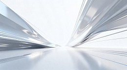 未来感高速隧道场景