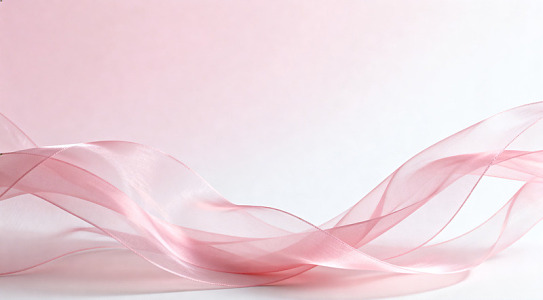 粉色轻纱飘逸背景