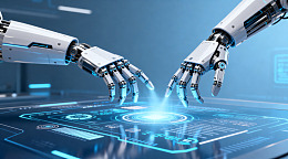 未来科技机器人互动界面设计