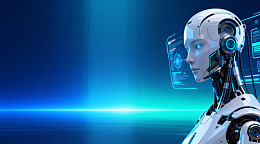 未来科技机器人肖像图
