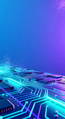 未来科技电路板创意图像