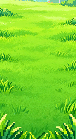像素风草地插画