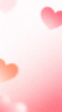 浪漫爱心模糊背景图