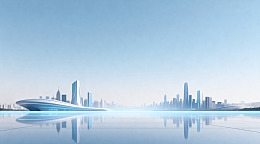 未来都市科技感建筑风光