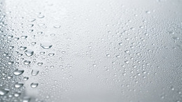 水滴特写玻璃质感