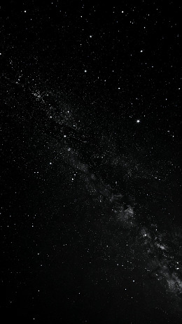 夜空星辉银河图像