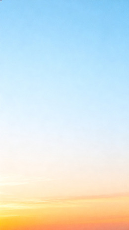 霞光渐变天空美景