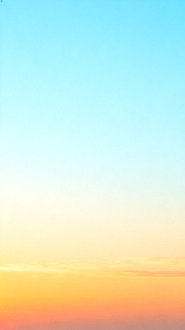 黄昏天空渐变美景