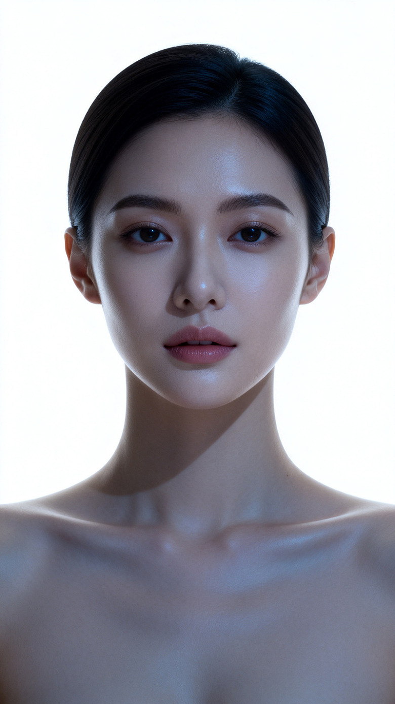 简约肖像美人特写